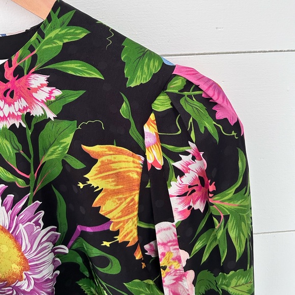 Ronny Kobo Lottie Floral Mini Dress - Picture 7 of 13